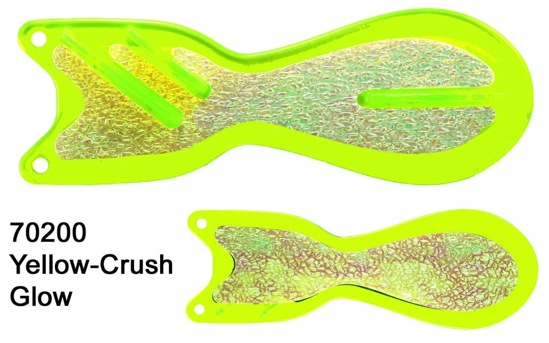 Superfly Flies 8" Yellow Crush 8" Flashers 1 Superfly Flies 8" Yellow Crush 8" Flashers