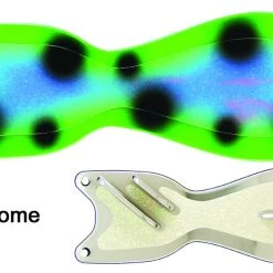 Superfly Flies 10" Flashers 10" UV Chrome Frog