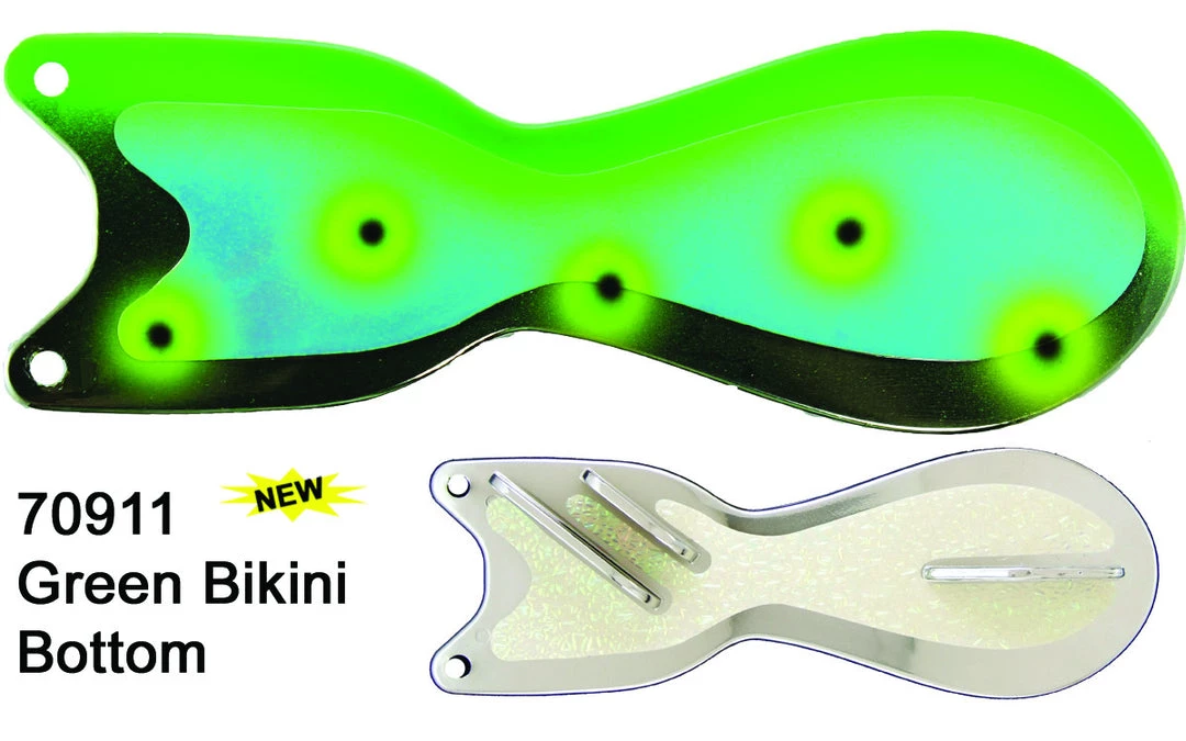 Superfly Flies 10" Green Bikini Bottom 10" Flashers 1 Superfly Flies 10" Green Bikini Bottom 10" Flashers