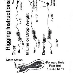 Superfly Flies 8" Black/ Double Glow Crush 8" Flashers