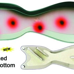 Superfly Flies 10" Flashers 10" Black/Red Bikini Bottom