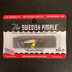 Gunarama Swedish Pimple 2Glo Ice Fishing Tackle