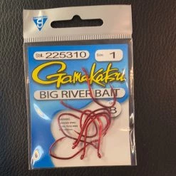 Gunarama Gamakatsu Big River Bait Hooks Size 1