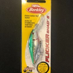 Gunarama Berkley Flicker Shad 5 Slick Green Alewife Berkley Flicker Shad’s