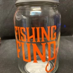 Superfly Flies Fishing Fund Jar Tackle Storage