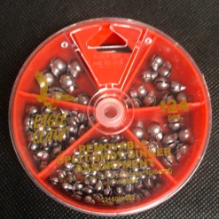 Gunarama Hooks And Sinkers Split Shot Sinker Assortment