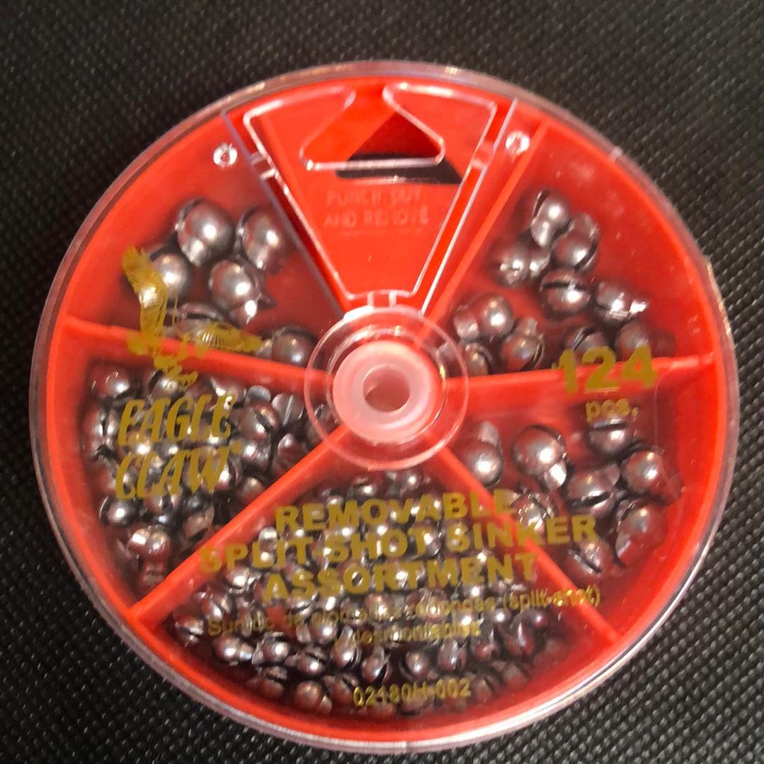 Gunarama Hooks And Sinkers Split Shot Sinker Assortment 1 Gunarama Hooks And Sinkers Split Shot Sinker Assortment