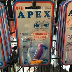 Gunarama Apex 1.5 Kokanee Special #92K Hot Spot Apex Lures