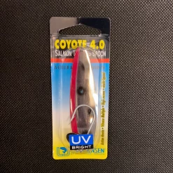 Gunarama Coyote 4.0 Pink Chartruse UV Trolling Spoons