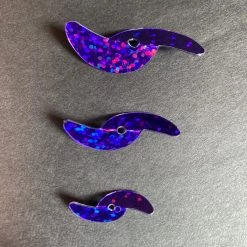 Superfly Flies Purple Spinner Blades
