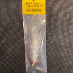 Mike's Trout & Salmon Flies Bucktail Flies Mike's Bleeding Gill Pink Crystal