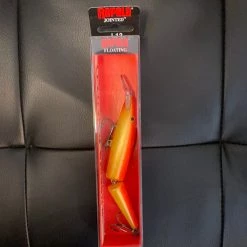 Gunarama Rapala J-13 Gold Fluorescent Red