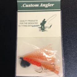 Gunarama Custom Angler (fire Orange) Bucktail Flies