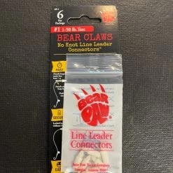 Gunarama Hooks And Sinkers Bear Paw Line Connectors For