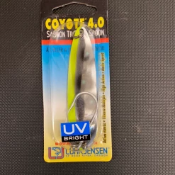 Superfly Flies Coyote 4.0 Chartreuse & Green UV Trolling Spoons