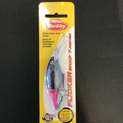 Gunarama Berkley Flicker Shad’s Berkley Flicker Shad 7 Jointed Firetail Black Cougar