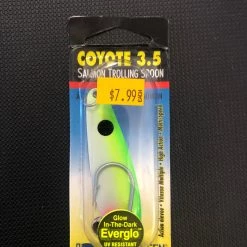 Gunarama Coyote 3.5 Yellow Tail Trolling Spoons