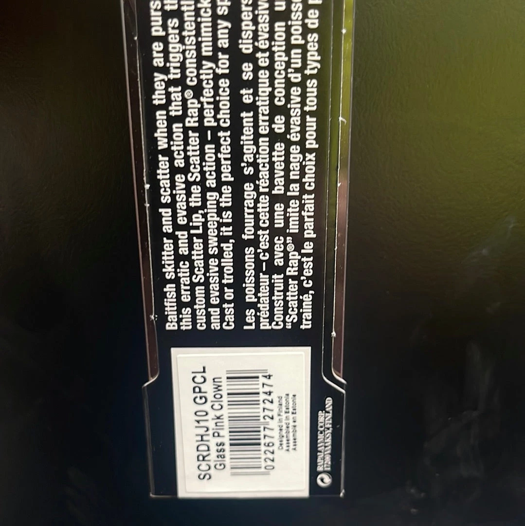 Superfly Flies Rapala Scatter Rap Deep Husky Jerk Pink Clown 2 Superfly Flies Rapala Scatter Rap Deep Husky Jerk Pink Clown