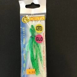 Gunarama Delta Tackle 4.5 Rigged Squid (Nuclear Reaction) Soft Baits