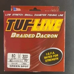 Big Rock Tuff Line 80lb Test Braided Dacron
