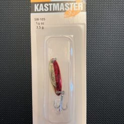 Gunarama Kastmaster 1/8 (gold/red) Trolling Spoons