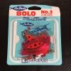 Gunarama Les Davis Bolo Flex-i-Troll 4 Blade #3 Nickel/ Red Center Lake Trolls/Inline Flashers