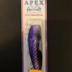 Gunarama Hot Spot Apex Lures Apex 4.0 Slow Troll #93R Black/Purple