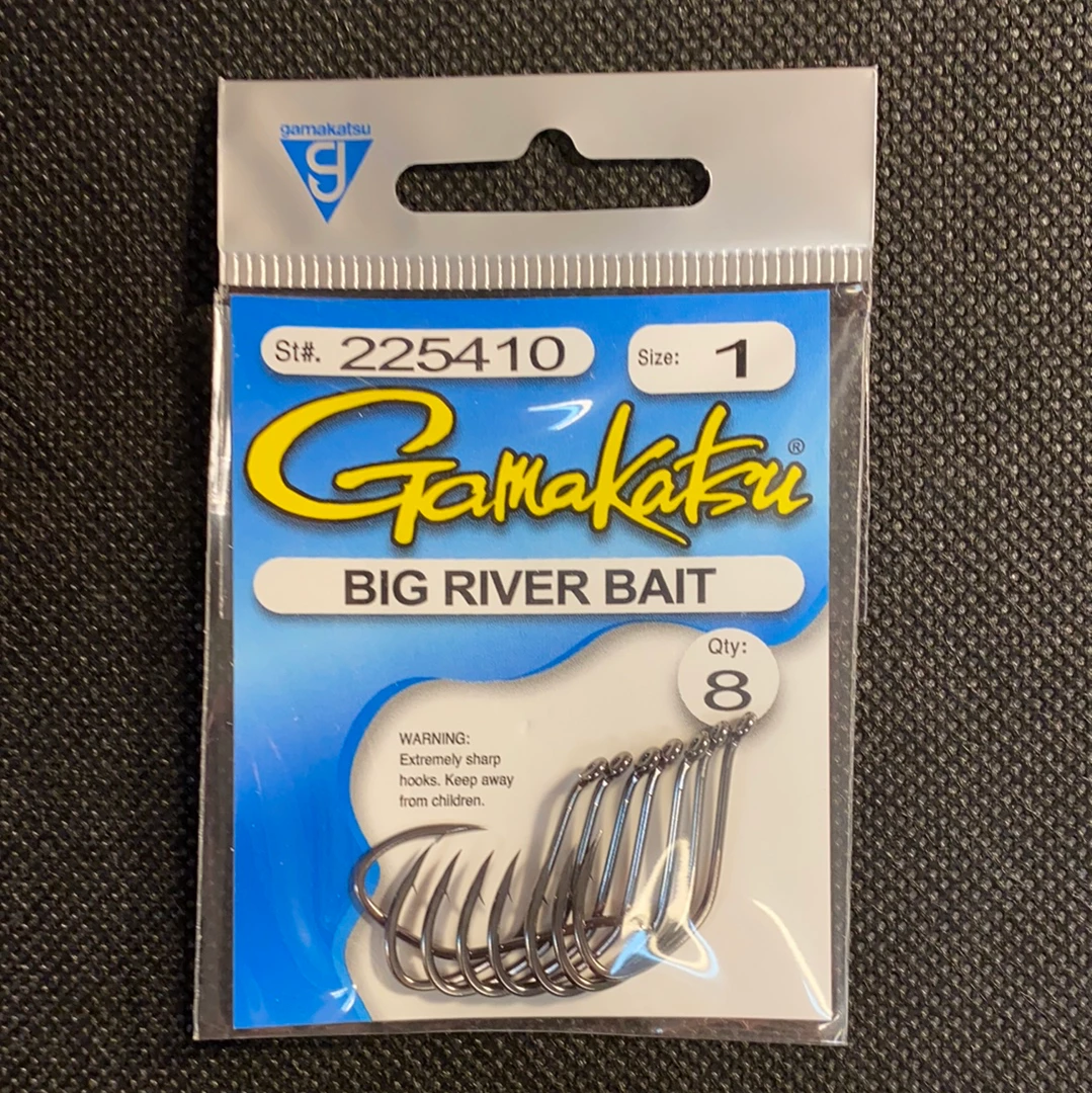 Superfly Flies Gamakatsu 1 Big River Bait (Black) 1 Superfly Flies Gamakatsu 1 Big River Bait (Black)