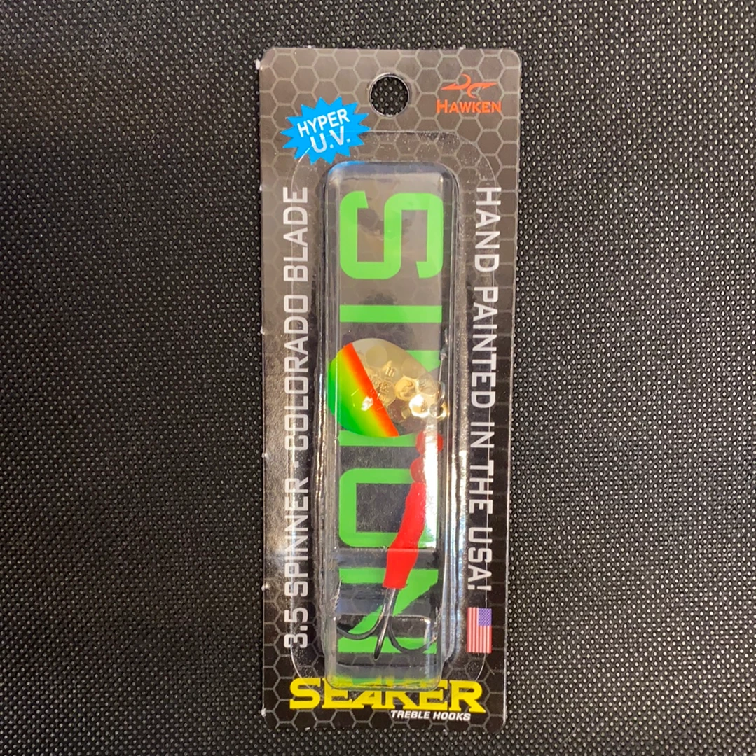Gunarama Salmon Spinners Simon 3.5 Spinner (Mexican Hat- Gold) 1 Gunarama Salmon Spinners Simon 3.5 Spinner (Mexican Hat- Gold)