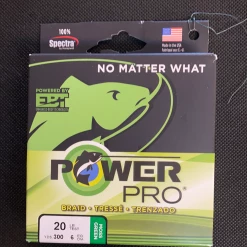 Gunarama Power Pro 20lb Test Moss Green Fishing Line