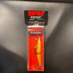 Gunarama Rapala J-5 Gold Fluorescent Red