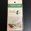 Gunarama Custom Angler (green Pearl) Bucktail Flies