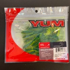 Superfly Flies Soft Baits YUM Dinger 3" Chartreuse Black Core