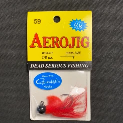 Gunarama Aero Jig 1/8oz Red/Black