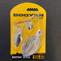 Gunarama Booyah Bait Co. 1/2oz White Silver Shad Spinners
