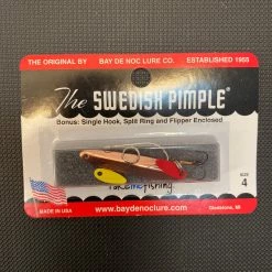 Gunarama Swedish Pimple Size 4 Copper Spinners