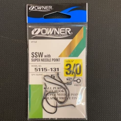 Gunarama Owner Size 3/0 Hooks And Sinkers