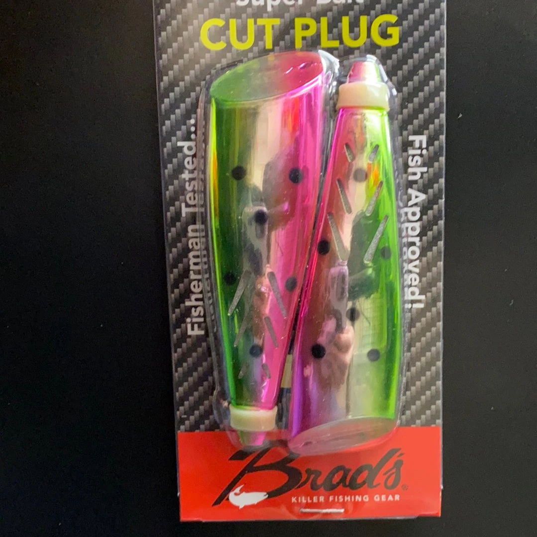 Gunarama Brads Cut Plug 4" Watermelon 1 Gunarama Brads Cut Plug 4" Watermelon