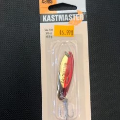Gunarama Trolling Spoons Kastmaster 3/8 (gold Red)