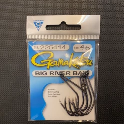 Gunarama Gamakatsu 4/0 Black Big River Bait