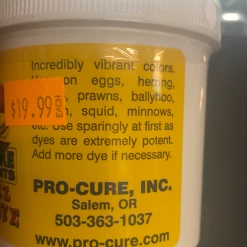 Gunarama Pro Cure Bad Ass Bait Dye (metallic Blue)