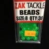 Gunarama Zak Tackle Beads #8 Chartreuse