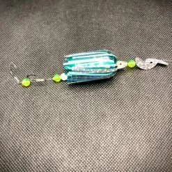 Superfly Flies 109. 2" Blue Green 2" Fly Rigged