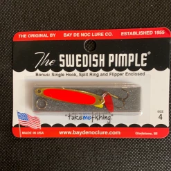 Gunarama Swedish Pimple 2 Red Ice Ice Fishing Tackle