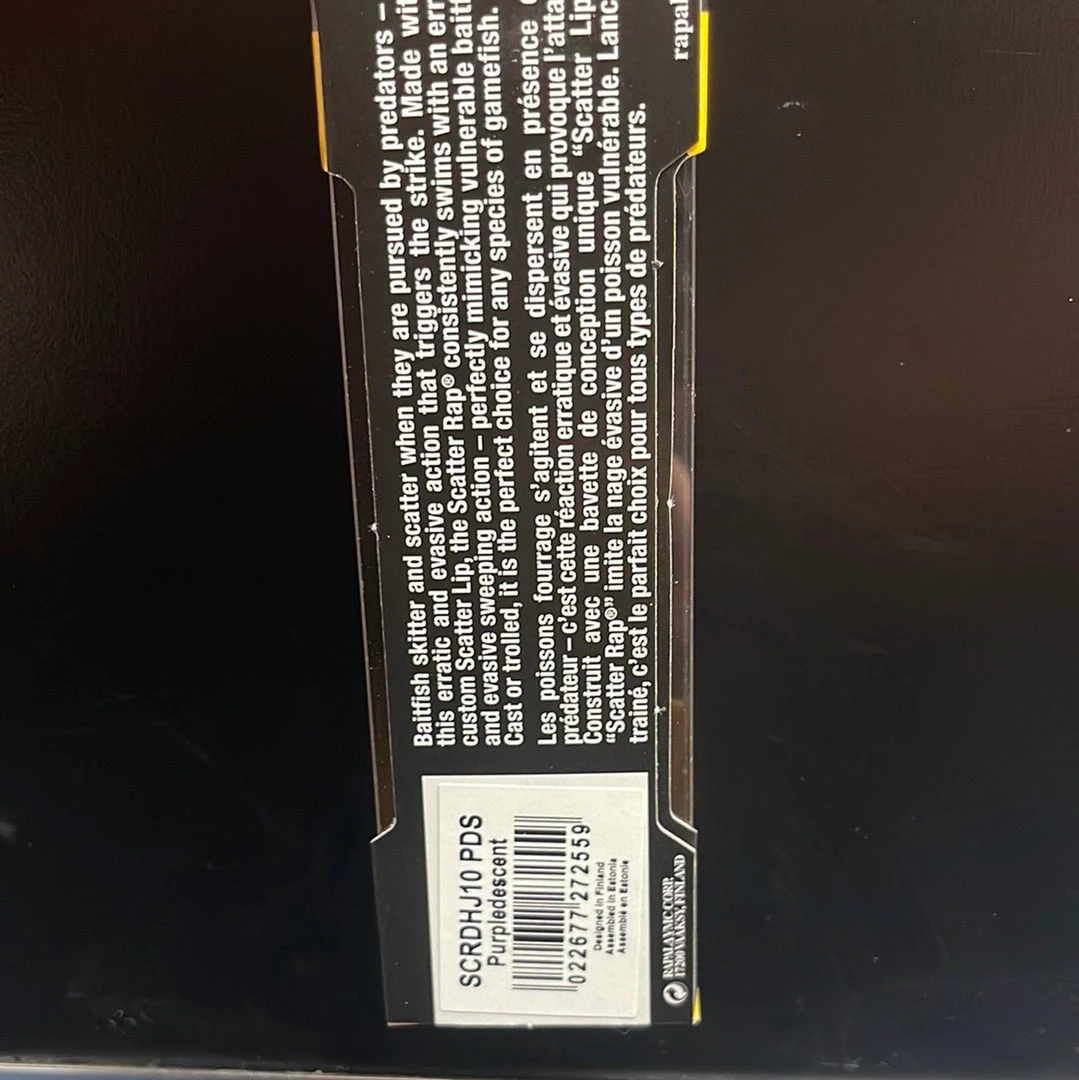 Superfly Flies Rapala Scatter Rap Deep Husky Jerk Purpledescent 2 Superfly Flies Rapala Scatter Rap Deep Husky Jerk Purpledescent