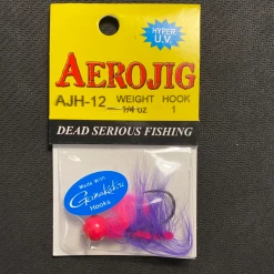 Superfly Flies Steelhead Gear Aero Jig 1/4oz Pink/Purple