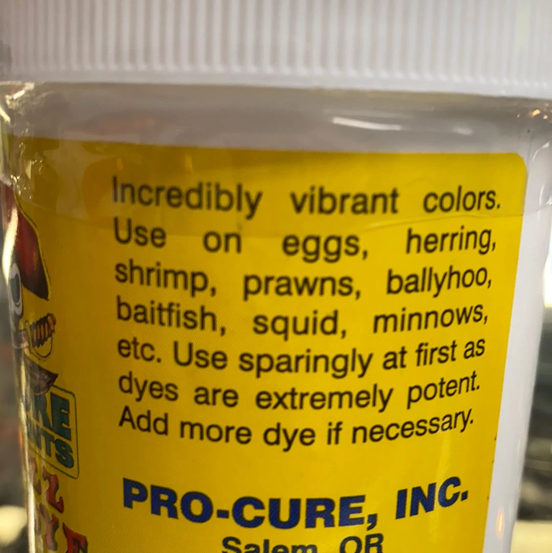 Gunarama Pro Cure Bad Ass Bait Dye (Lime Green) Scents And Cures 3 Gunarama Pro Cure Bad Ass Bait Dye (Lime Green) Scents And Cures