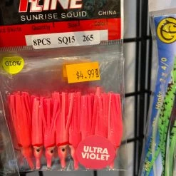 Gunarama Pline 2.5 Squid (dark Pink) Soft Baits