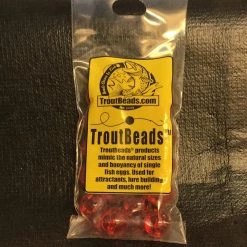 Gunarama Trout Beads 12mm (Ruby Roe) 20ct Steelhead Gear