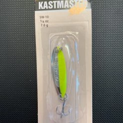 Gunarama Kastmaster 1/4 (chrome/green) Trolling Spoons